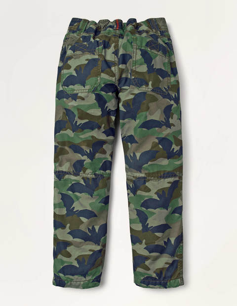 Cosy Lined Skate Pants - Khaki Green Batouflage Cosy Lined Skate Pants - Khaki Green Batouflage