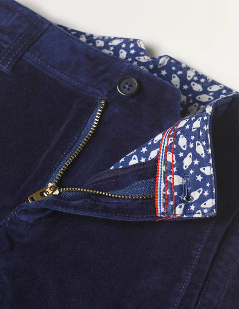 Smart Velvet Pants - College Navy Smart Velvet Pants - College Navy