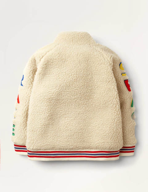 Borg Space Half-zip Sweatshirt - Oatmeal Borg Space Half-zip Sweatshirt - Oatmeal