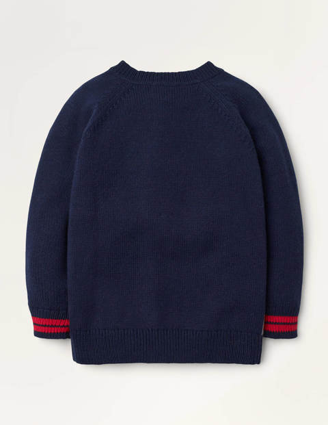 Pullover mit Rakete - Schuluniform-Navy, Rakete Pullover mit Rakete - Schuluniform-Navy, Rakete