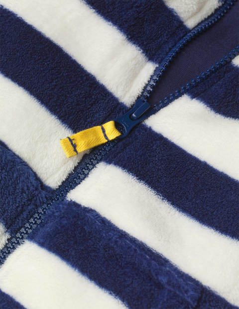 Cosy Fleece All-In-One - Ivory/College Navy Cosy Fleece All-In-One - Ivory/College Navy