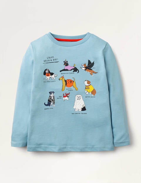 Animal Names T-shirt - Frost Blue Dogs Animal Names T-shirt - Frost Blue Dogs