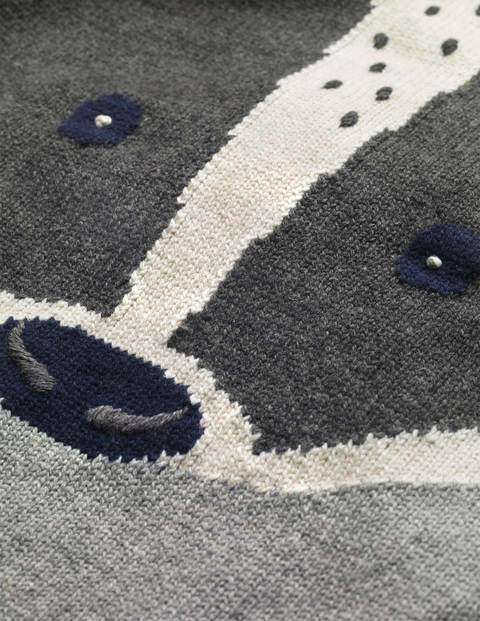 woodland half sweater