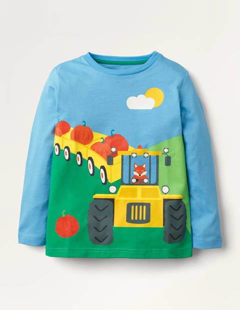 Pumpkin Picking T-shirt - Surfboard Blue Pumpkin Pumpkin Picking T-shirt - Surfboard Blue Pumpkin
