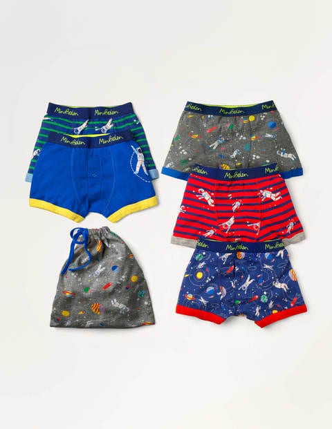 Boxers 5 Pack - Multi Space Boxers 5 Pack - Multi Space