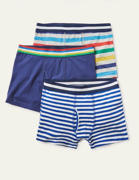 Jersey Boxers 3 Pack - Rainbow Multi Jersey Boxers 3 Pack - Rainbow Multi
