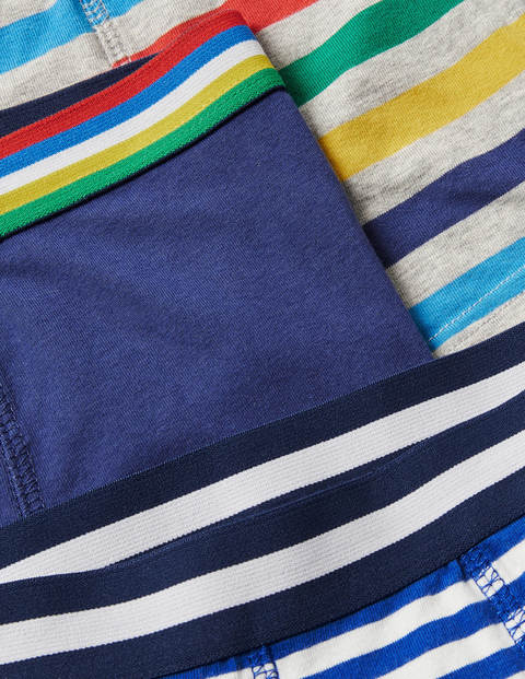Jersey Boxers 3 Pack - Rainbow Multi Jersey Boxers 3 Pack - Rainbow Multi