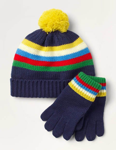 Hat & Gloves Set - College Navy Hat & Gloves Set - College Navy
