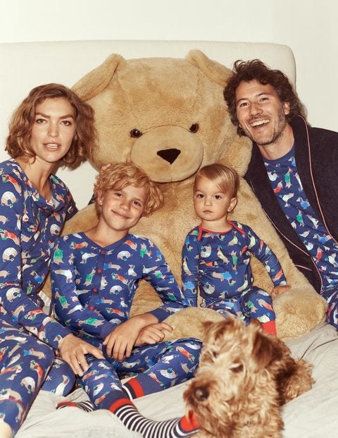 Cosy All-in-one Pyjamas - Starboard Blue Sausage Dogs Cosy All-in-one Pyjamas - Starboard Blue Sausage Dogs