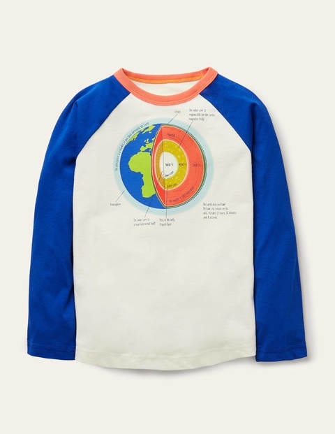 Glow-in-the-dark T-shirt - Ivory Earth's Core Glow-in-the-dark T-shirt - Ivory Earth's Core
