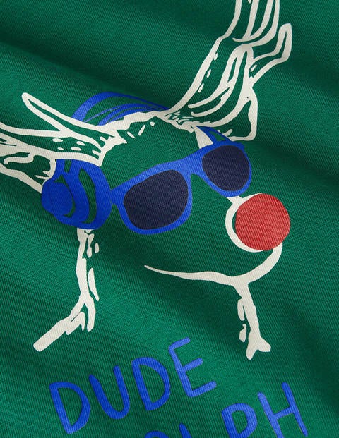 Sport Festive T-Shirt - Forest Green Dude-olph Sport Festive T-Shirt - Forest Green Dude-olph