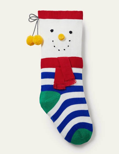 Weihnachtsstrumpf mit Schneemann - Schneemann Weihnachtsstrumpf mit Schneemann - Schneemann