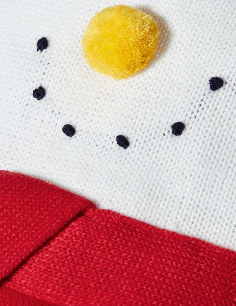 Weihnachtsstrumpf mit Schneemann - Schneemann Weihnachtsstrumpf mit Schneemann - Schneemann