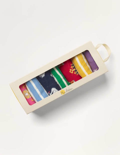 7 Pack Sock Box - Heraldry 7 Pack Sock Box - Heraldry