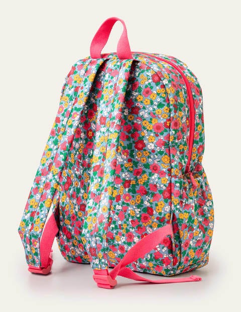 School Bag - Frost Blue Vintage Floral School Bag - Frost Blue Vintage Floral