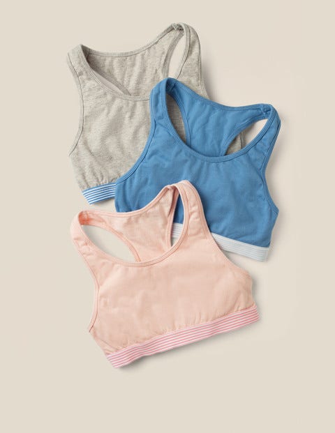 Sporty Crop Tops 3 Pack - Multi Sporty Crop Tops 3 Pack - Multi