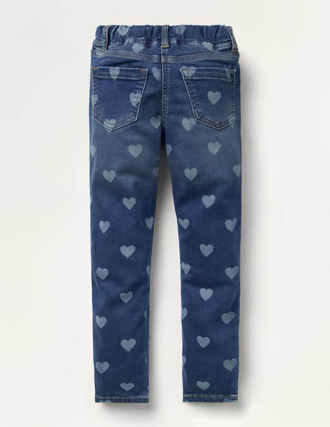 Adventure-flex Denim Leggings - Mid Vintage Heart Adventure-flex Denim Leggings - Mid Vintage Heart