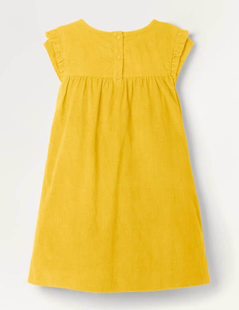 Bequemes alltagstaugliches Kleid - Honiggelb Bequemes alltagstaugliches Kleid - Honiggelb