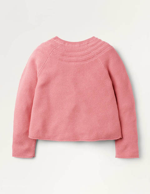 Cotton Cashmere Mix Cardigan - Formica Pink Cotton Cashmere Mix Cardigan - Formica Pink