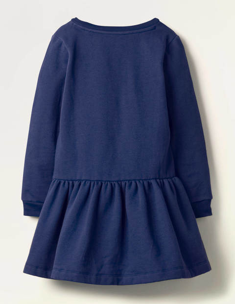Cosy Appliqué Dress - College Navy Cosy Appliqué Dress - College Navy