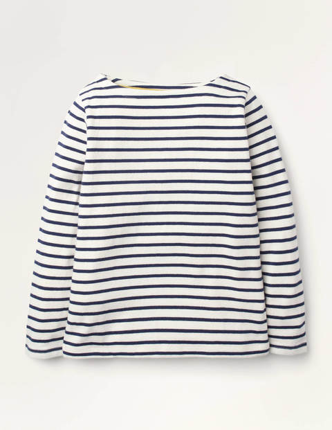 Everyday Breton - Ivory/College Navy Everyday Breton - Ivory/College Navy