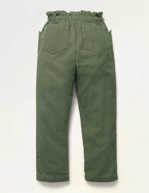 Pull-on Trousers - Herb Green Pull-on Trousers - Herb Green