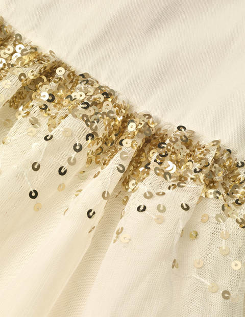 Tüllkleid mit Schwanmotiv - Naturweiß, Schwan Tüllkleid mit Schwanmotiv - Naturweiß, Schwan