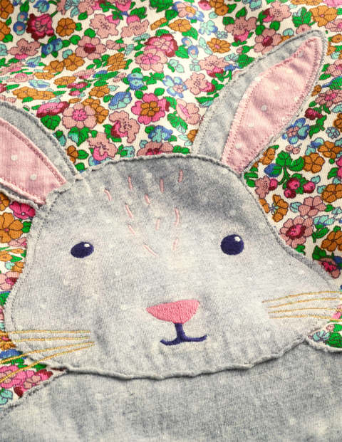 Sweat douillet à appliqué - Motif floral lapin vintage multi Sweat douillet à appliqué - Motif floral lapin vintage multi