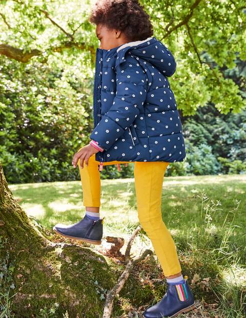Cosy 2 in 1 Padded Jacket - College Navy Geo Flower Cosy 2 in 1 Padded Jacket - College Navy Geo Flower