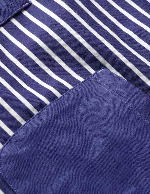 Fun Pocket Jersey Dress - Starboard Rainbow Cuff Fun Pocket Jersey Dress - Starboard Rainbow Cuff