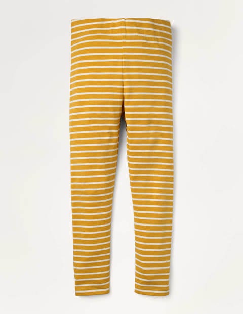 Fun Leggings - Honeycomb Yellow/ Ivory Fun Leggings - Honeycomb Yellow/ Ivory