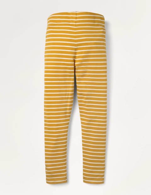 Fun Leggings - Honeycomb Yellow/ Ivory Fun Leggings - Honeycomb Yellow/ Ivory