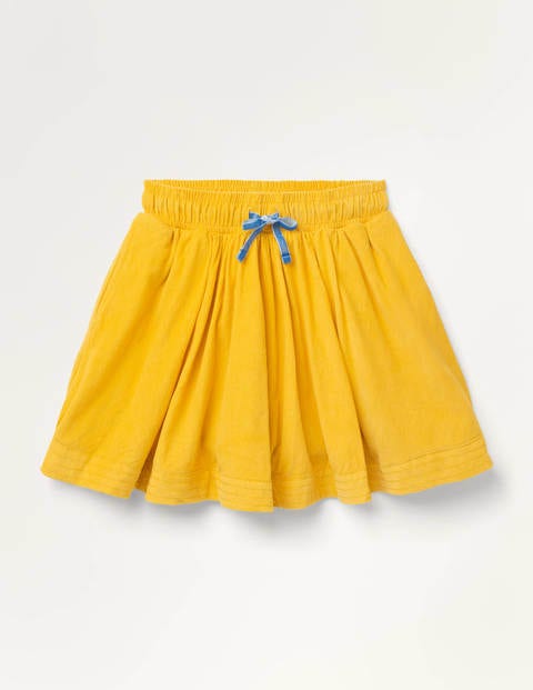 Jupe tissée tournoyante - Jaune rayon de miel Jupe tissée tournoyante - Jaune rayon de miel