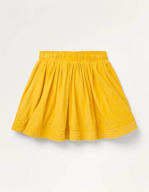 Jupe tissée tournoyante - Jaune rayon de miel Jupe tissée tournoyante - Jaune rayon de miel