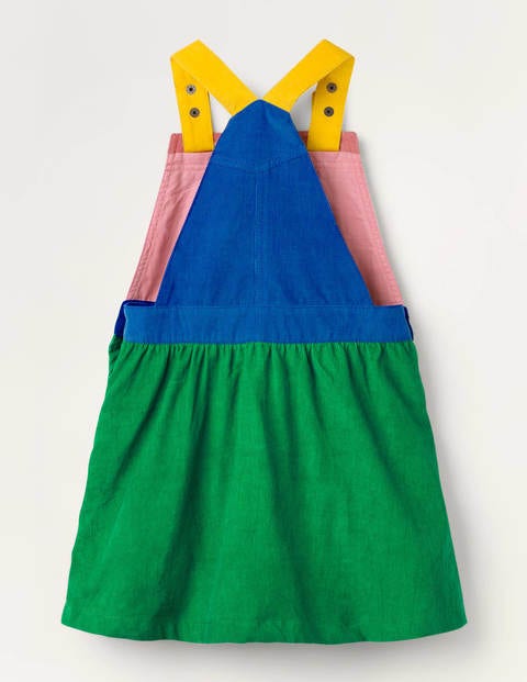 Gewebtes Latzkleid - Bunt Gewebtes Latzkleid - Bunt