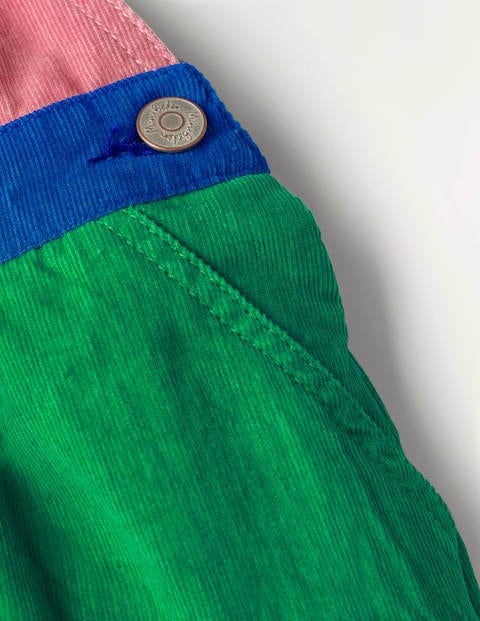 Gewebtes Latzkleid - Bunt Gewebtes Latzkleid - Bunt