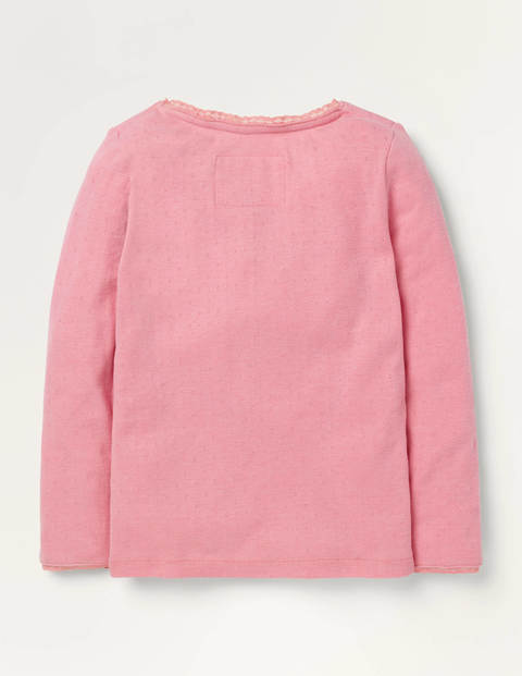 Supersoft Pointelle T-shirt - Formica Pink Supersoft Pointelle T-shirt - Formica Pink