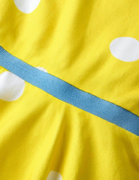 Spotty Jersey Dress - Mimosa Yellow/Ivory Spot Spotty Jersey Dress - Mimosa Yellow/Ivory Spot
