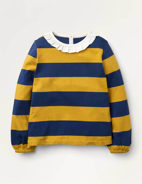 Winged Jersey Top - Honeycomb/Starboard Blue Bee Winged Jersey Top - Honeycomb/Starboard Blue Bee