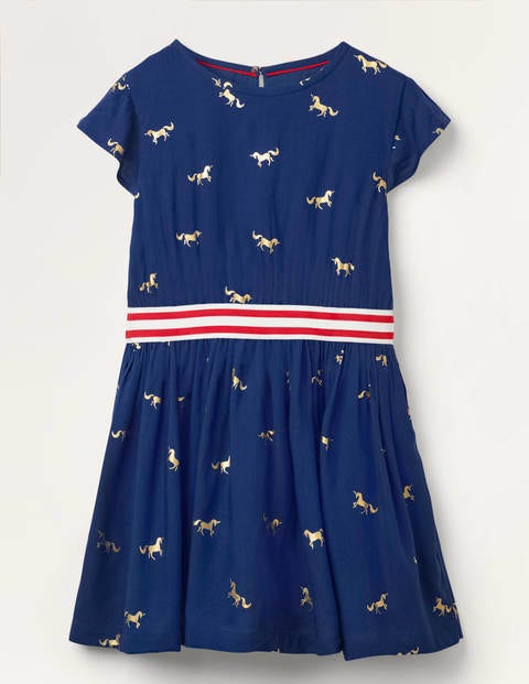 dress with unicorn print