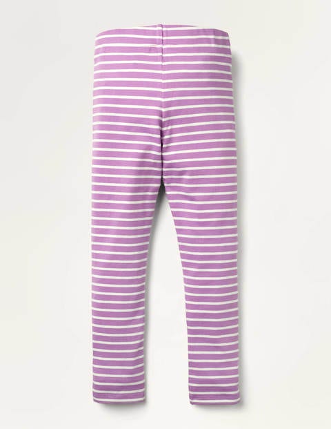 Fun Appliqué Leggings - Lupin Purple Strawberry Knees Fun Appliqué Leggings - Lupin Purple Strawberry Knees