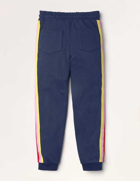 Rainbow Side Stripe Joggers - College Navy Rainbow Side Stripe Joggers - College Navy