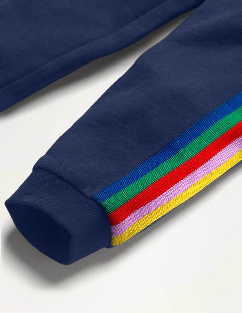 Rainbow Side Stripe Joggers - College Navy Rainbow Side Stripe Joggers - College Navy