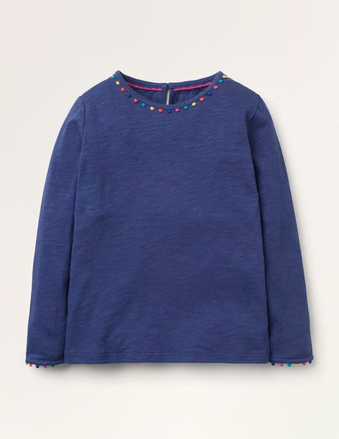 Long Sleeve Charlie T-shirt - Starboard Blue Long Sleeve Charlie T-shirt - Starboard Blue