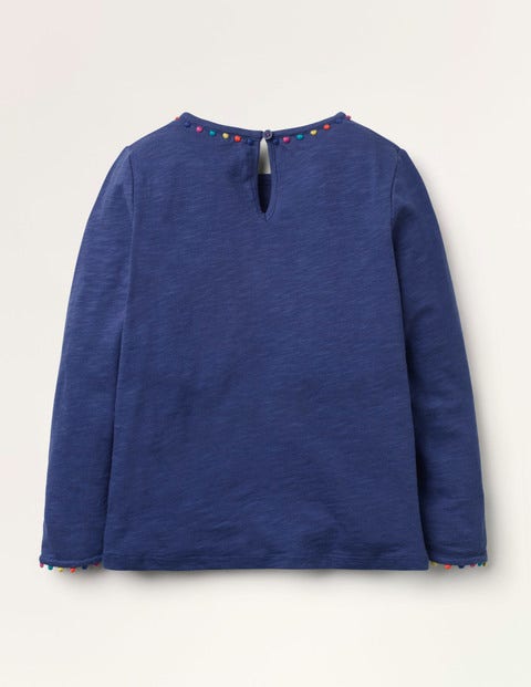 Long Sleeve Charlie T-shirt - Starboard Blue Long Sleeve Charlie T-shirt - Starboard Blue