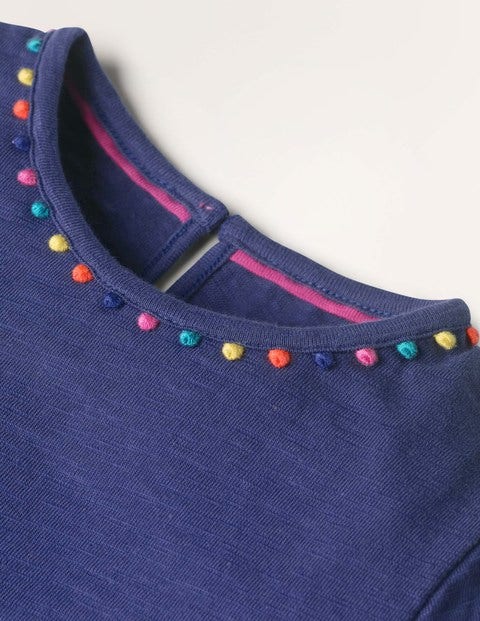 Long Sleeve Charlie T-shirt - Starboard Blue Long Sleeve Charlie T-shirt - Starboard Blue