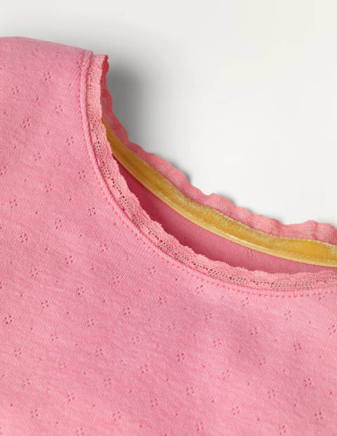 Supersoft Pointelle T-shirt - Formica Pink Supersoft Pointelle T-shirt - Formica Pink