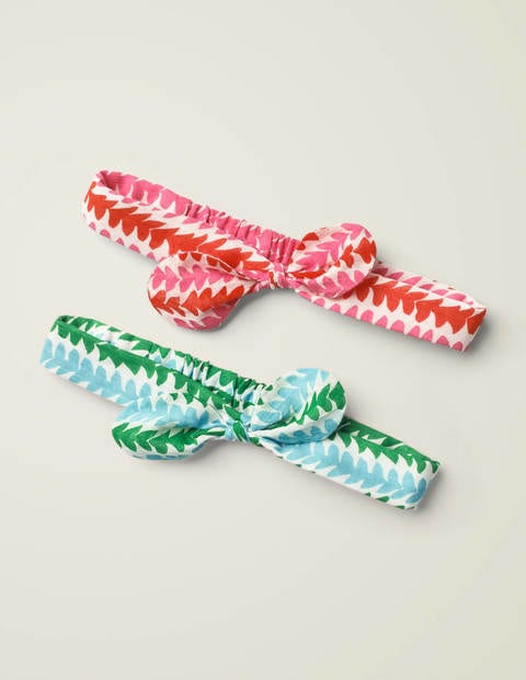 2 Pack Bow Headbands - Corsica Blue Petal Arrow 2 Pack Bow Headbands - Corsica Blue Petal Arrow