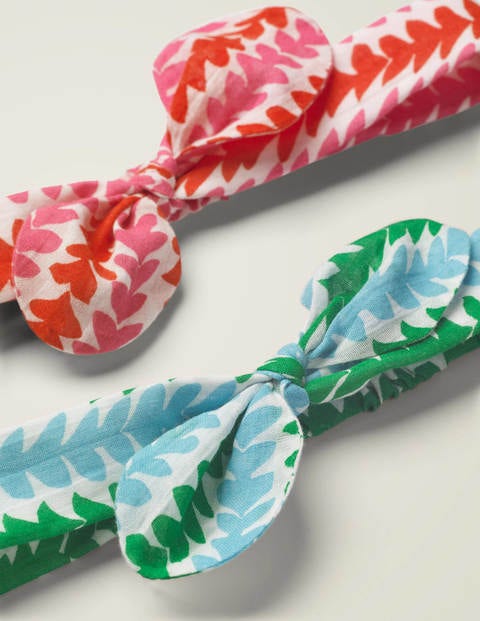 2 Pack Bow Headbands - Corsica Blue Petal Arrow 2 Pack Bow Headbands - Corsica Blue Petal Arrow