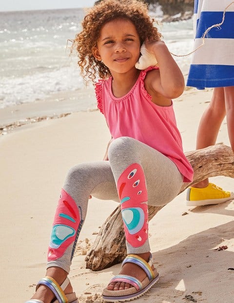 Jerseyoberteil mit Flatterärmeln - Helles Pink Jerseyoberteil mit Flatterärmeln - Helles Pink